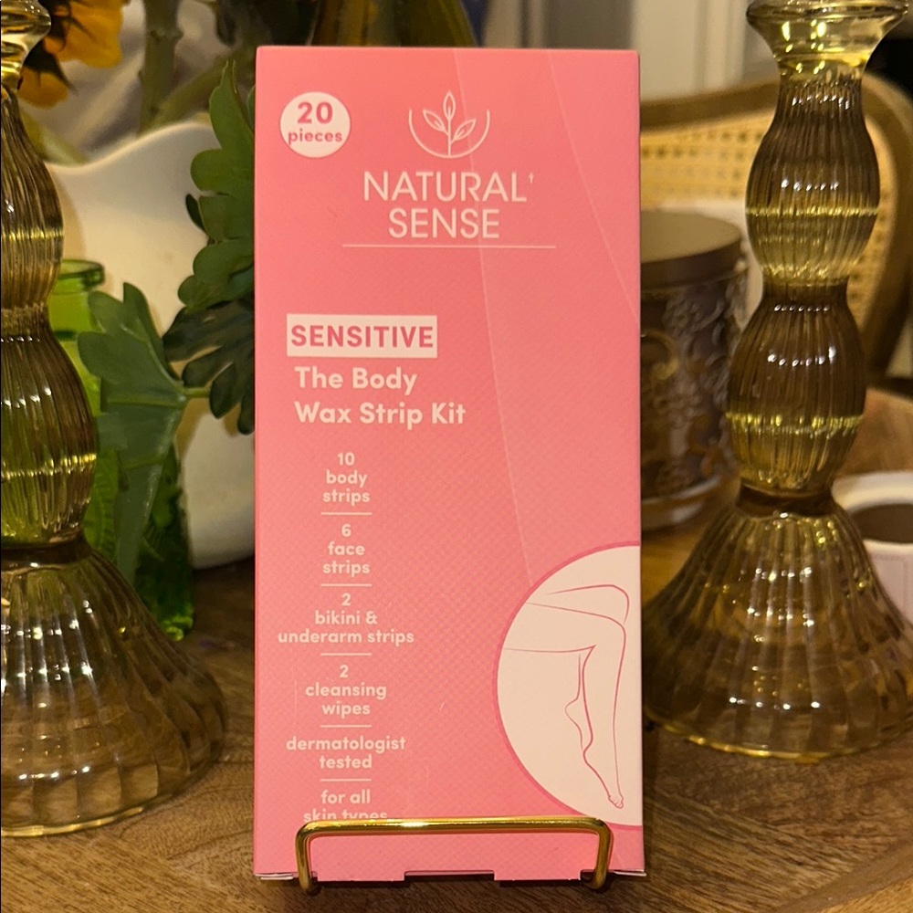 Natural Sense Sensitive Body Wax Strip Kit